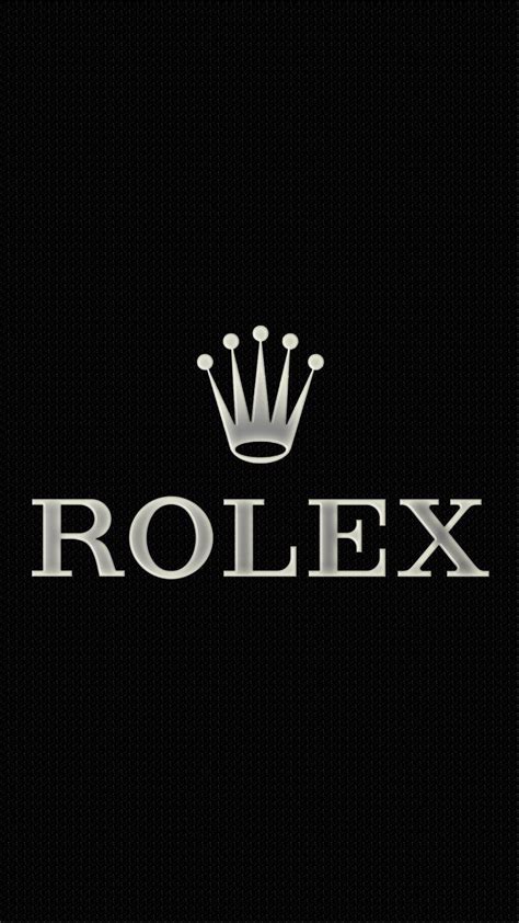 iphone wallpaper rolex|rolex logo black background.